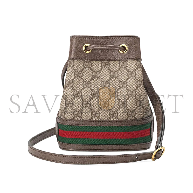GUCCI OPHIDIA MINI BUCKET BAG 550620 (15.5*19*9cm)
